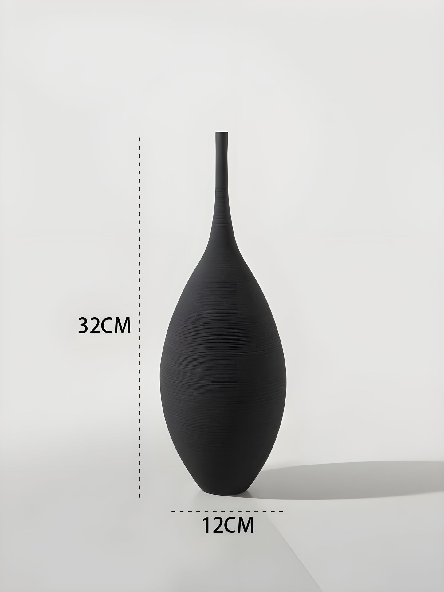 Norvo | Minimalistisk Håndlaget Keramisk Zen Vase