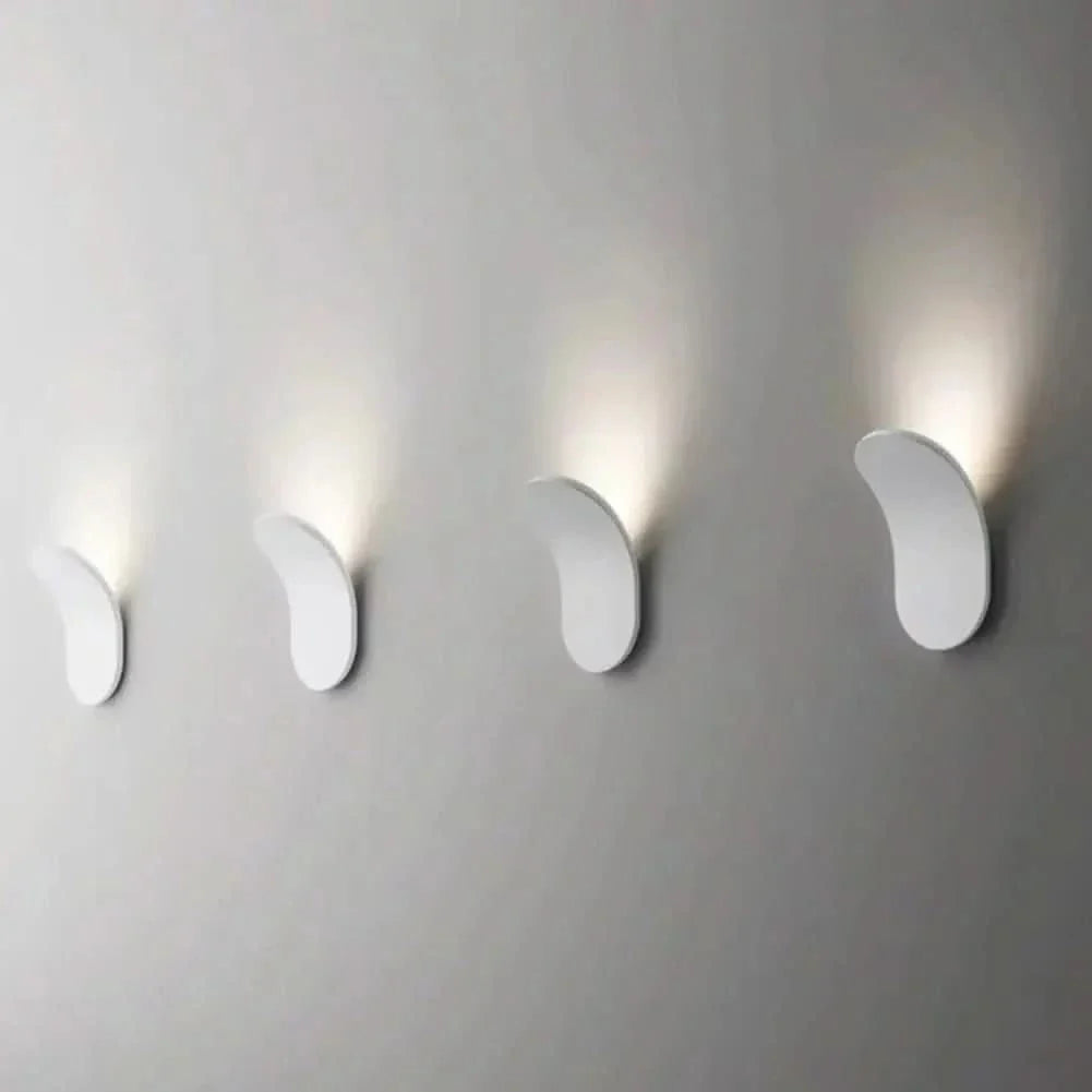 Norvo | Moderne Buet Vegglampe med LED Lys