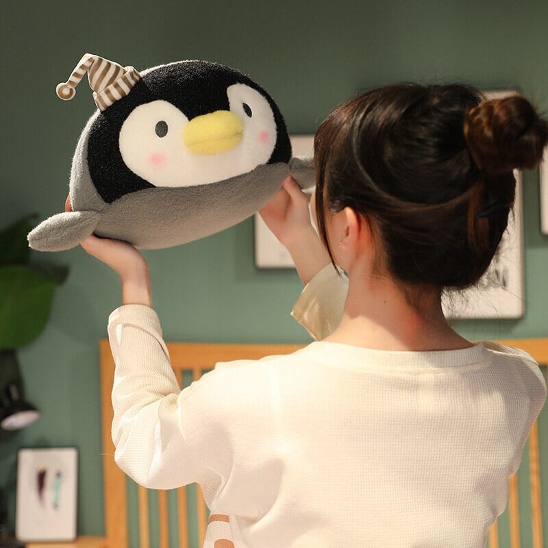 Norvo | Freckles den Kawaii Fluffy Pingvinen Plussjeker