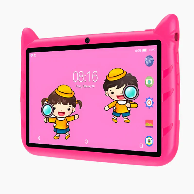 Norvo | 7-tommers barnemaskin – Android 13, 5G WiFi, 4GB RAM, 64GB lagring – Barnevennlig læring & underholdningsenhet