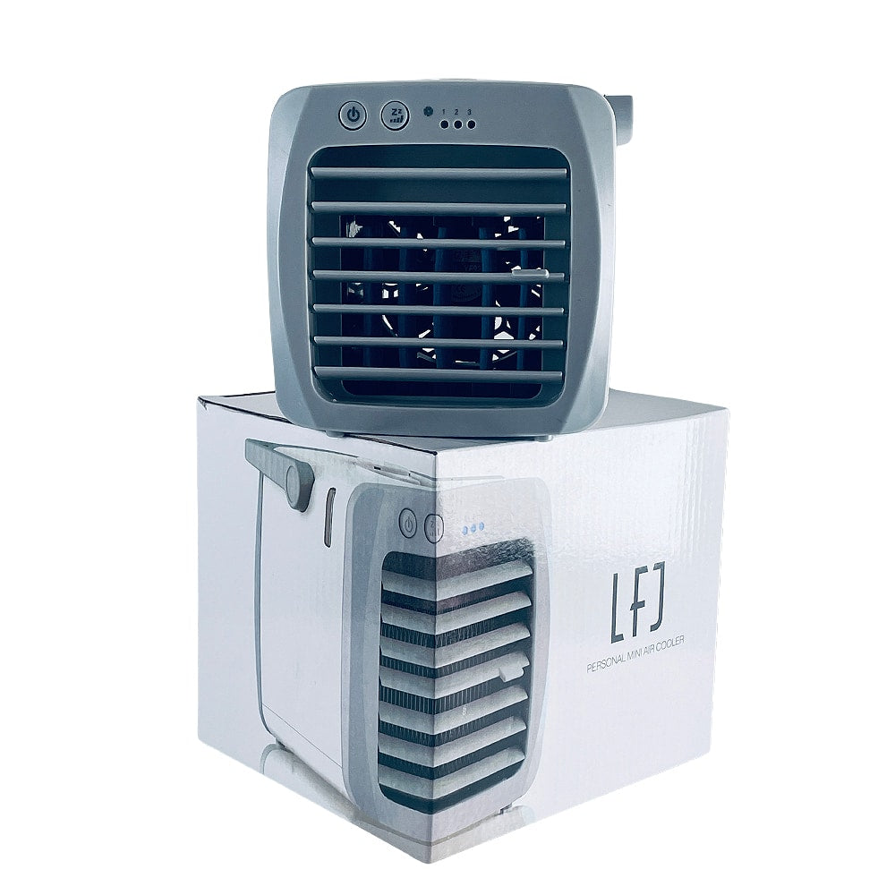 Norvo | Mini Luftkjøler med Vannbeholder – USB-tilkobling 200 ml