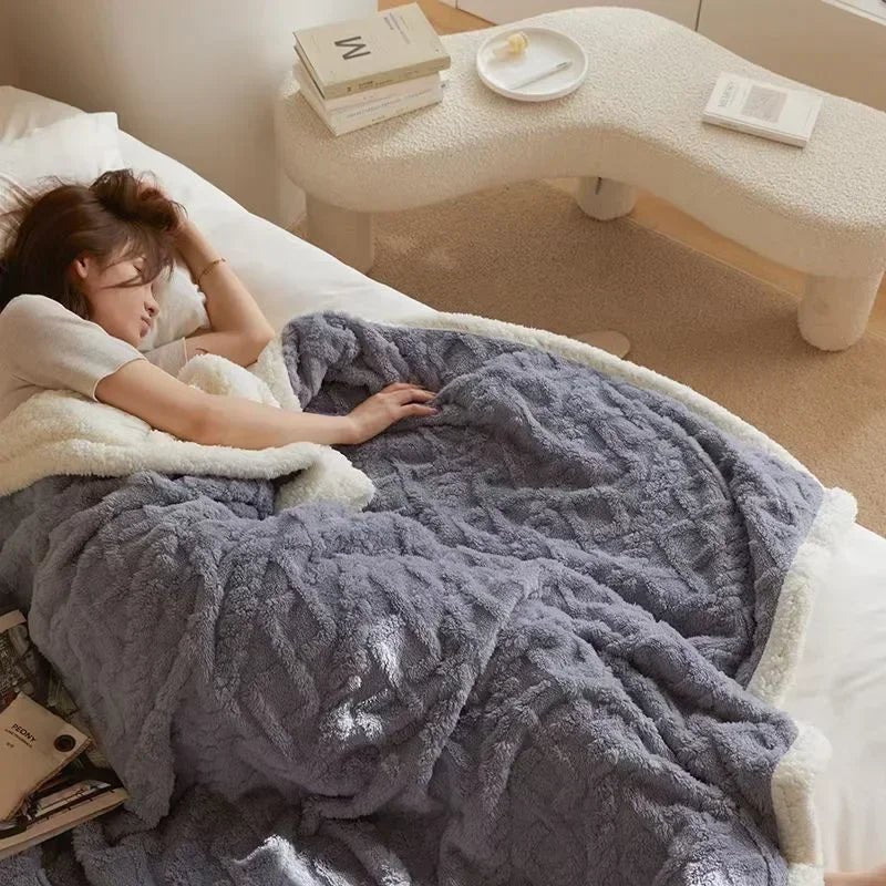 Norvo | SHEARCOZY – Ultra-Varm Lammeull Teppe for Vinterkomfort