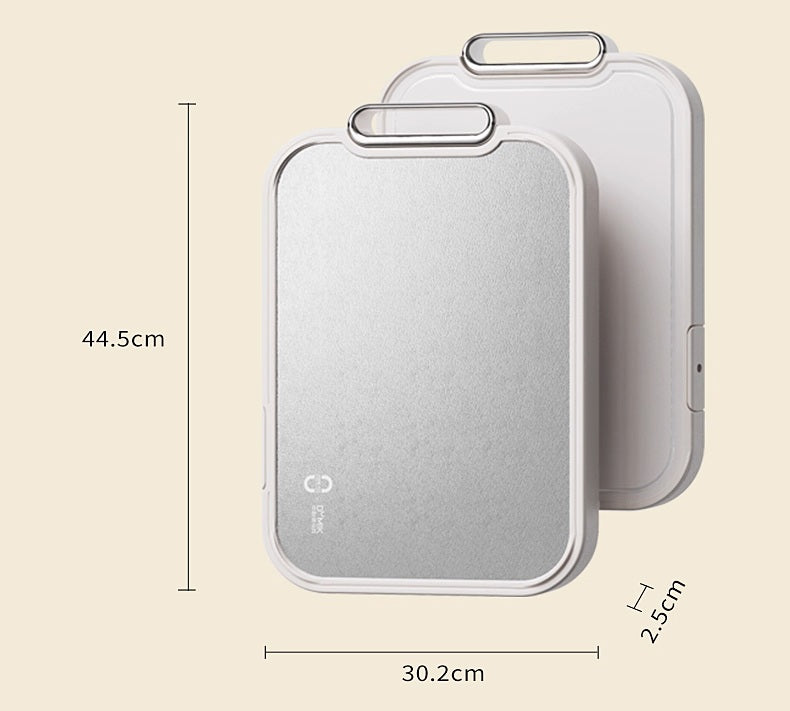 Norvo | Ren Titan Dobbelt-Sidig Skjærefjøl - Antibakteriell, Mugguttall, Matklasse Kjøkken nødvendig