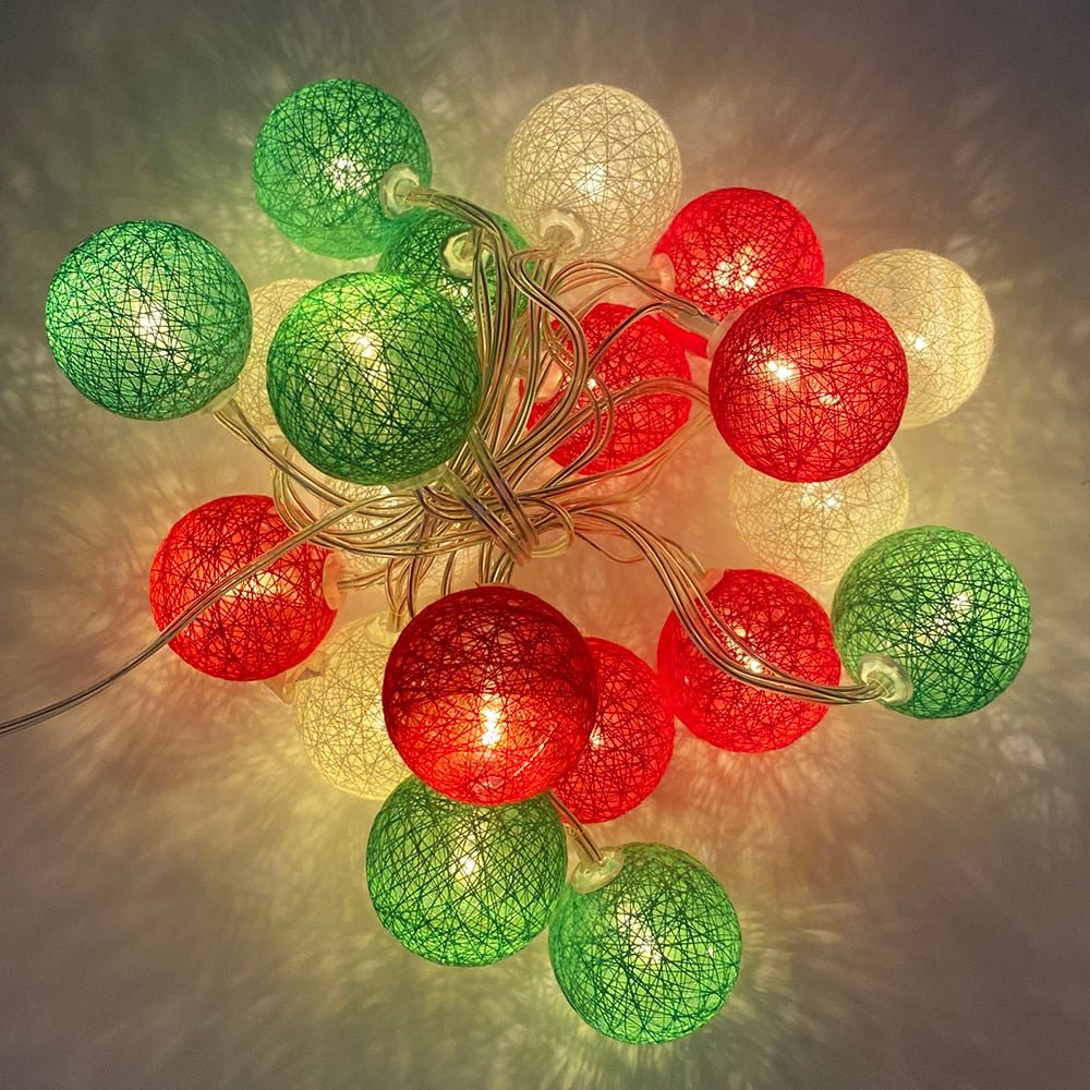Norvo | LED Bomull Ball Garnlykt