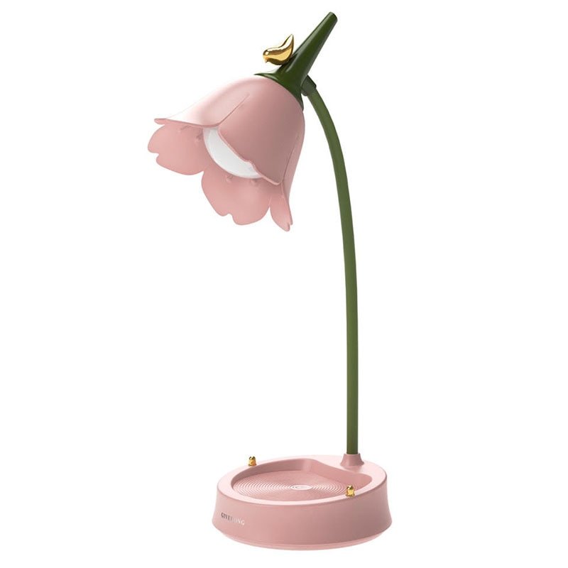 Norvo | LED bord blomsterlampe stilfull fargerik lampe