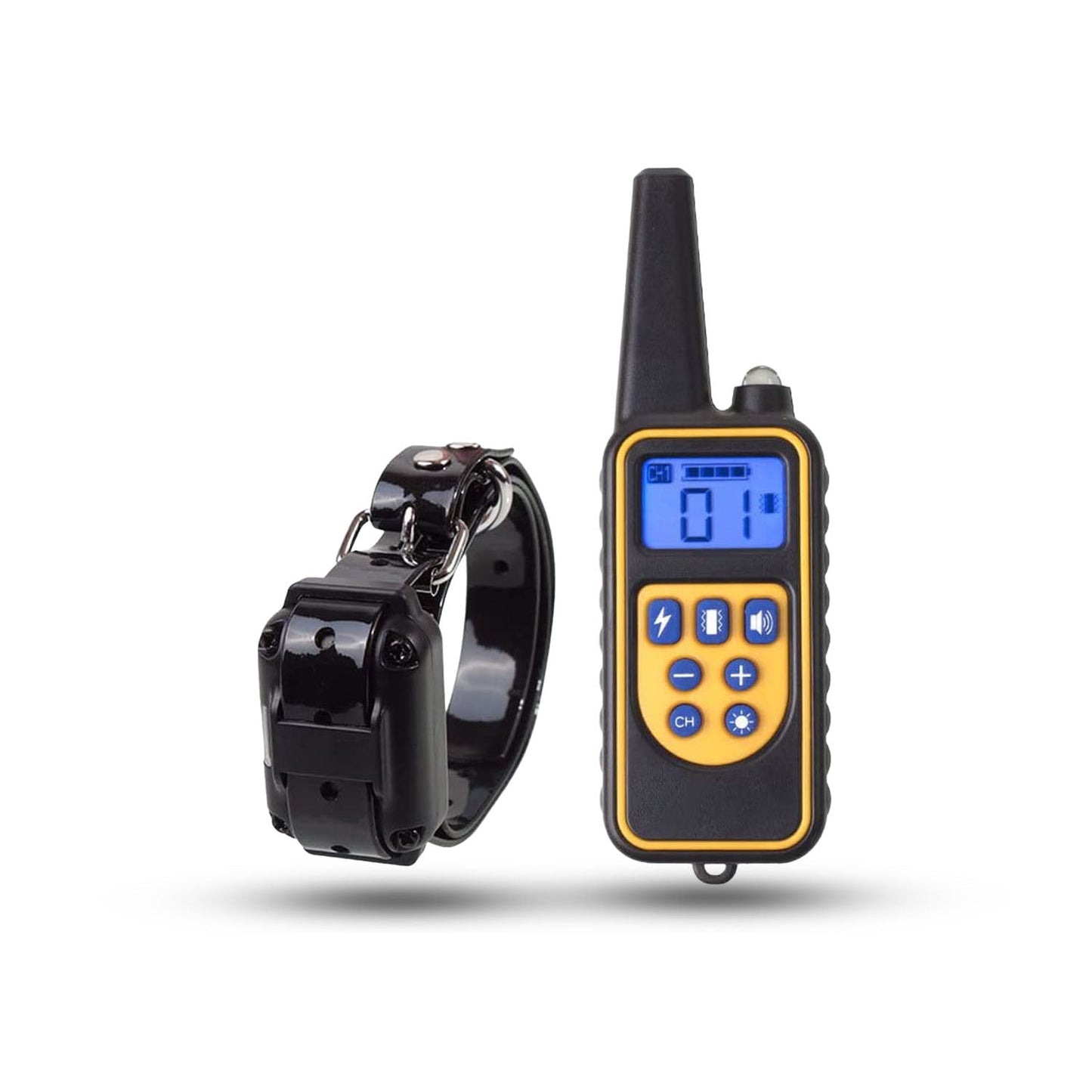 Norvo | 800M Oppladbar Elektrisk Hundetreningskrage | Vanntett, Fjernkontroll & Ideell for Effektiv Hundetrening