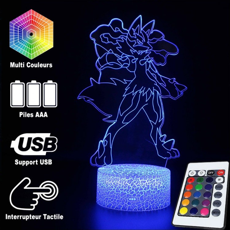 Norvo | 3D Lampe Pokémon Lucario