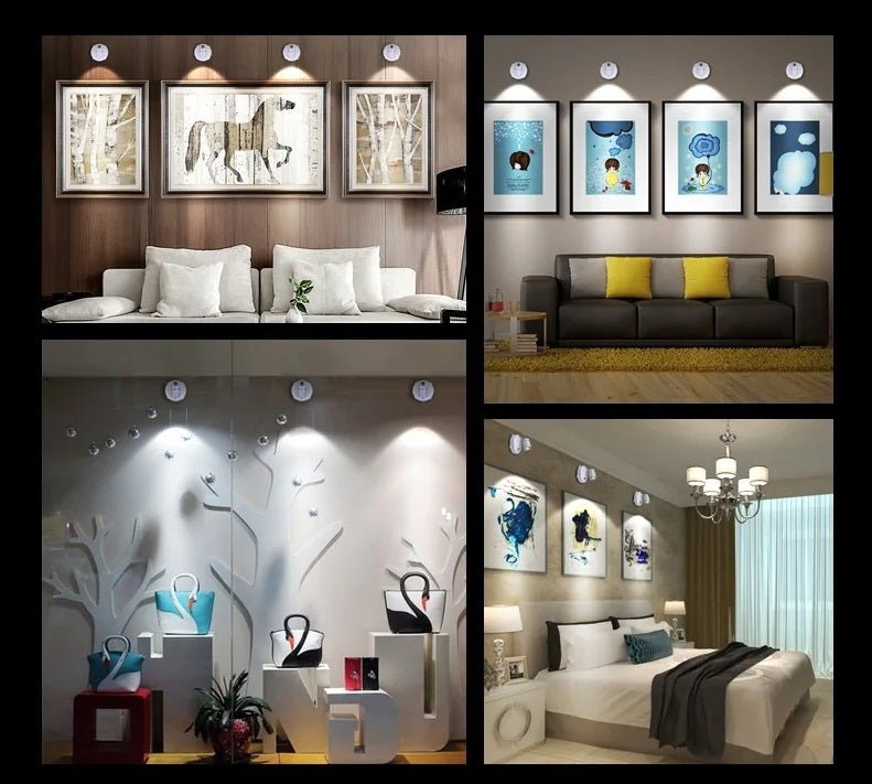 Norvo | LumiSpot – Trådløst LED-spotlight med fjernkontroll