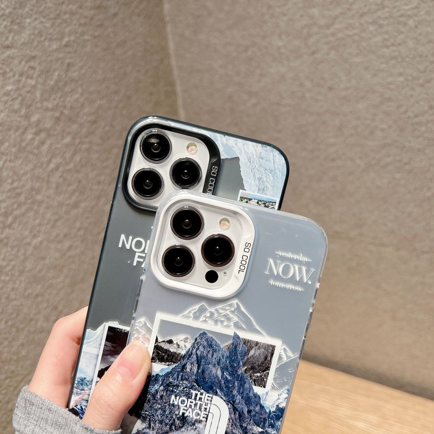 Norvo | Galvanic Letters Snøfjellet Telefonetui For iPhone