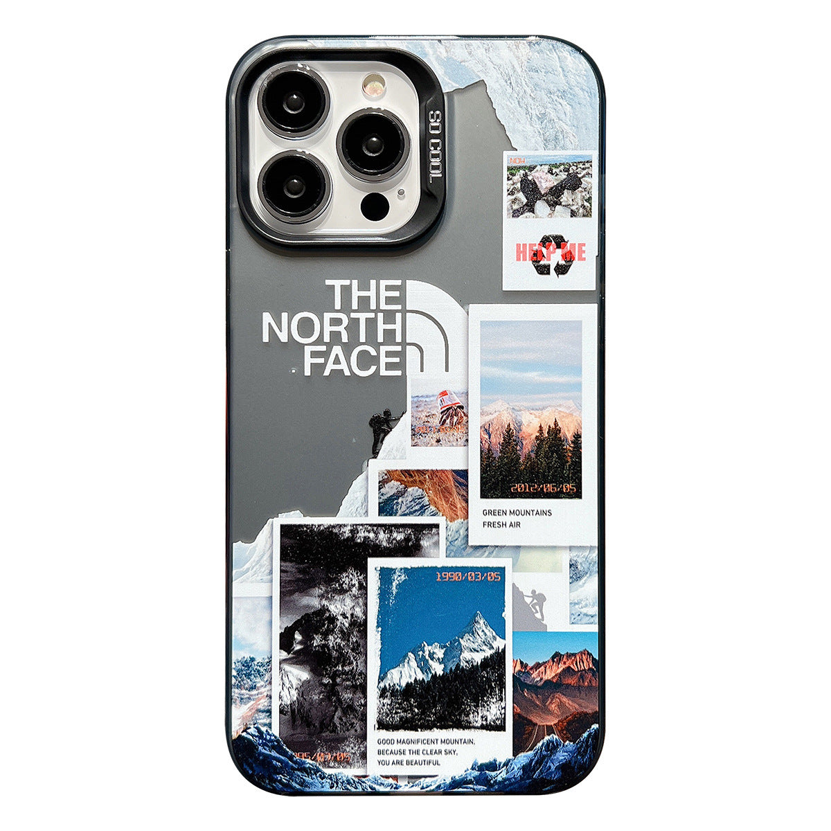 Norvo | Galvanic Letters Snøfjellet Telefonetui For iPhone