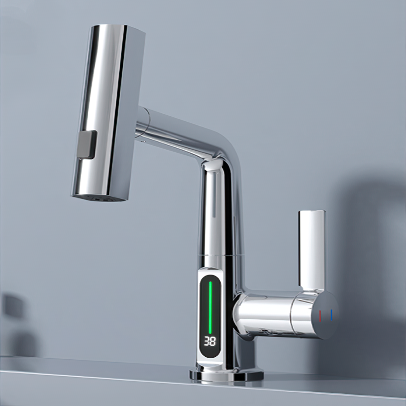 Norvo | SmartFaucet Pro: Intelligent kran med digital skjerm
