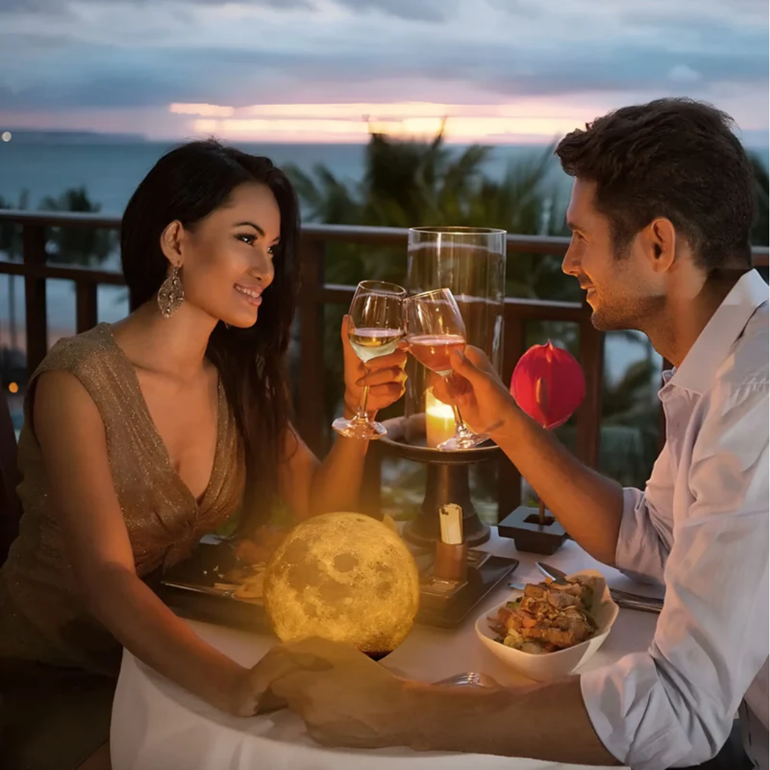 Norvo | Magisk Flytende Månelampe - LumoRise