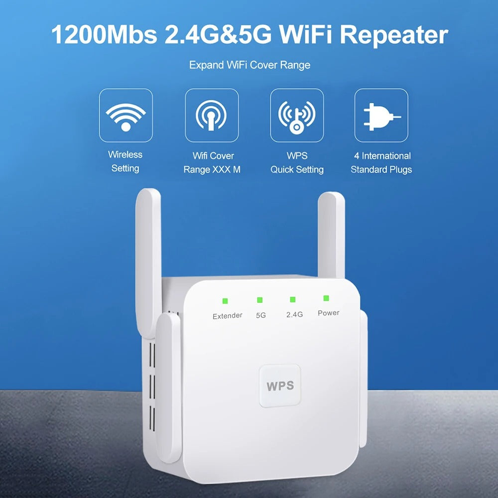 Norvo | WiFi Extender UK – Øk internett-signalet ditt hjemme med superkraftig WiFi-repeater