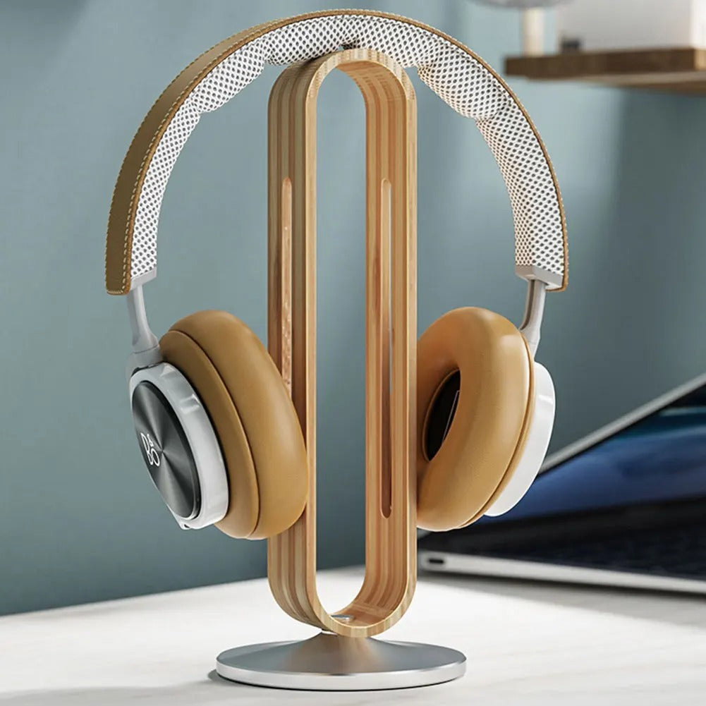Norvo | Hodetelefonstativ | Tre & Metall