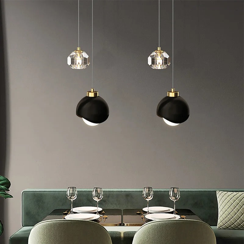 Norvo | Moderne LED Pendellampe for Stylisk Stemning i Soverom og Spisestue