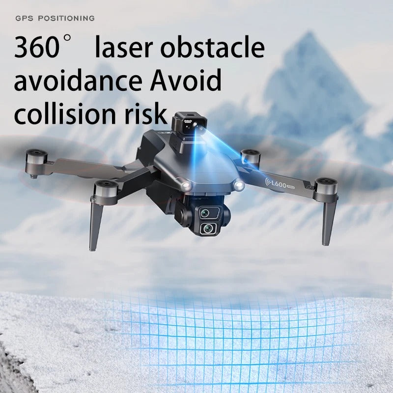 Norvo | 8K Ultra HD Drone med GPS | Avansert stabilisering & 1,5 km kontrollrekkevidde for luftfotografi og eventyrfilming