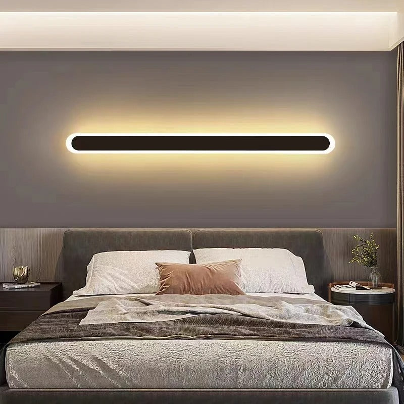 Norvo | Utendørs IP65 Vanntett Lineær Vegglampe | Minimalistisk Metal Design. Dimmable LED Alternativer for Hager & Terrasser