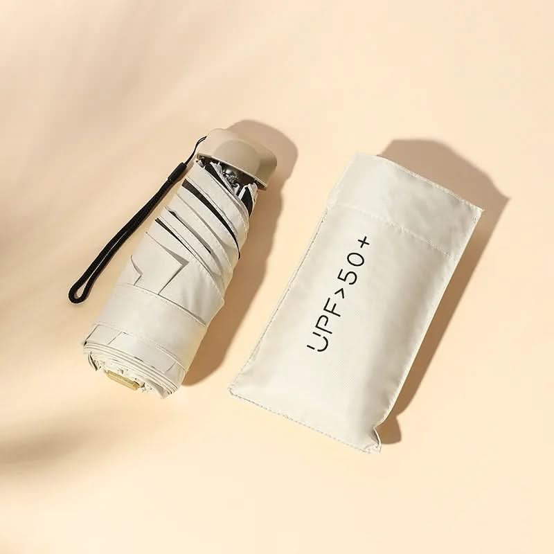 Norvo | Mini sammenleggbar paraply – UV-beskyttelse & vannavvisende