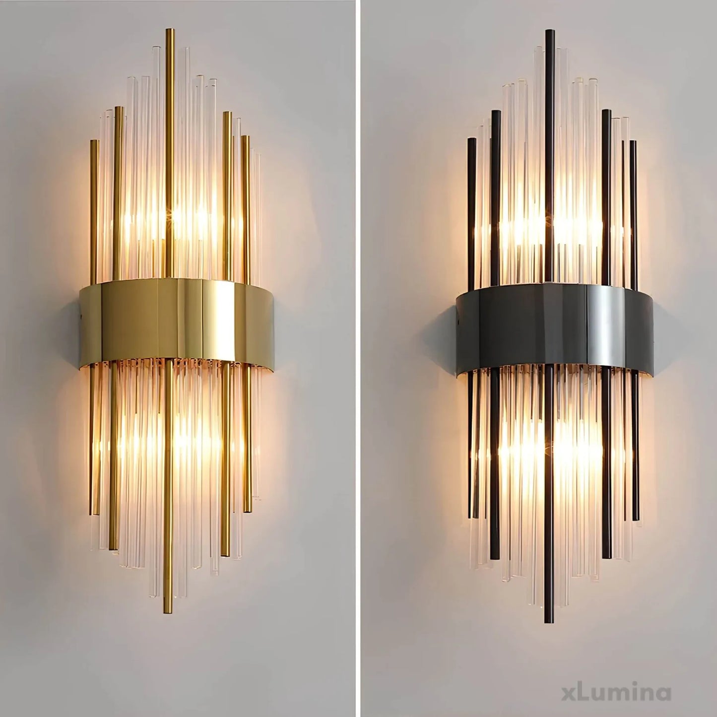 Norvo | Vegglampe med krystaldekor