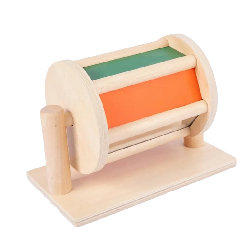 Norvo | Ecotoys Musikkunder Tromme | Oppdag Rhythm & Farge - Montessori Leker for Små