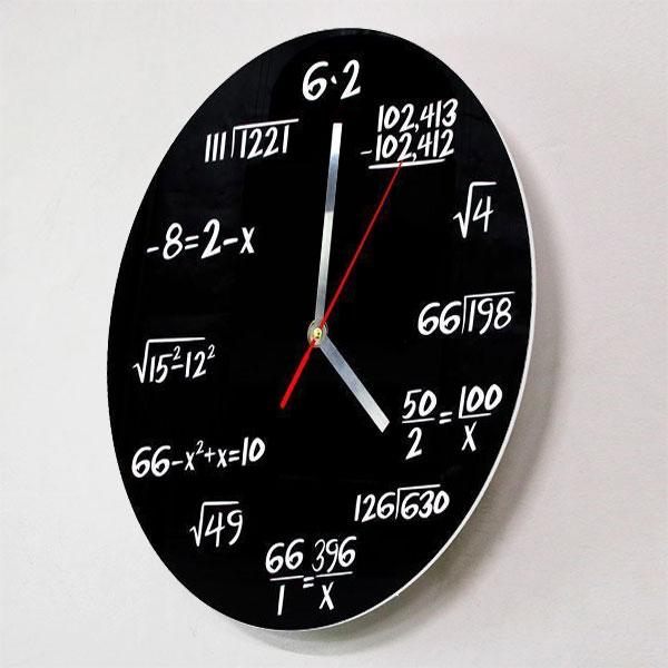 Norvo Equations Veggklokke