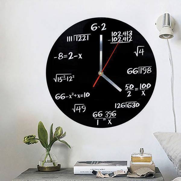 Norvo Equations Veggklokke