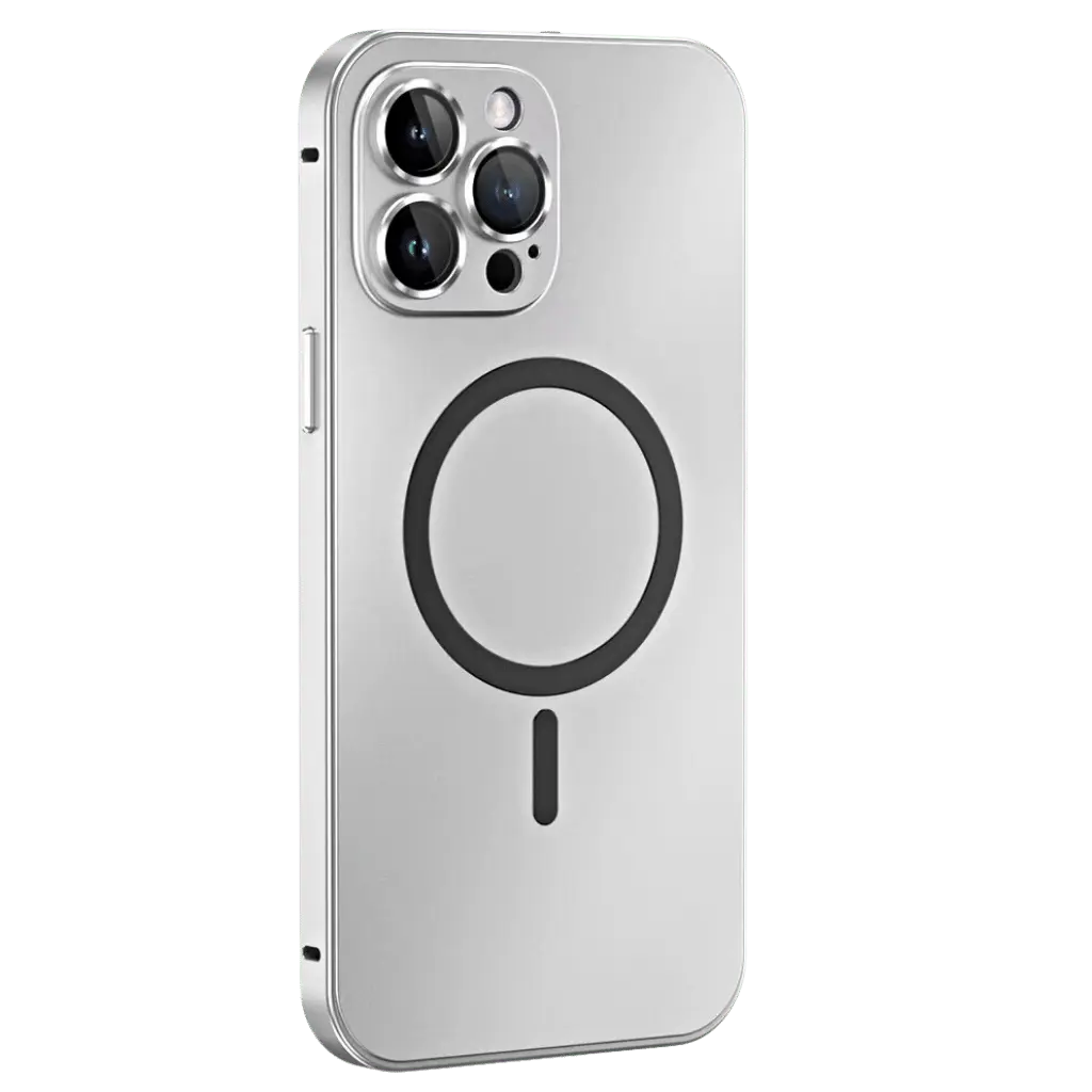 Norvo | Magnetisk metall skall for iPhone – Robust beskyttelse med et elegant design og MagSafe-kompatibilitet