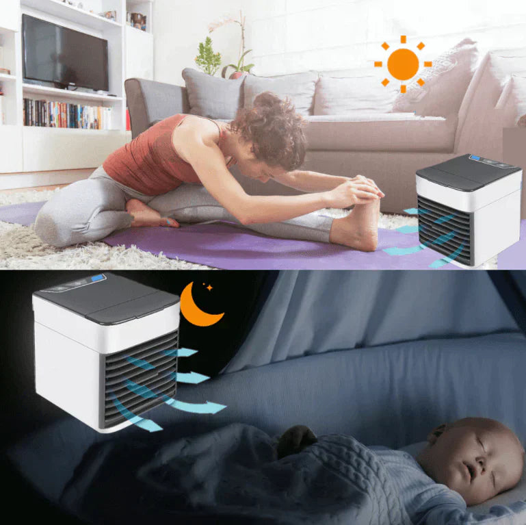 ChillWave Bærbar AC - Luftkjøler for Hjem & Kontor