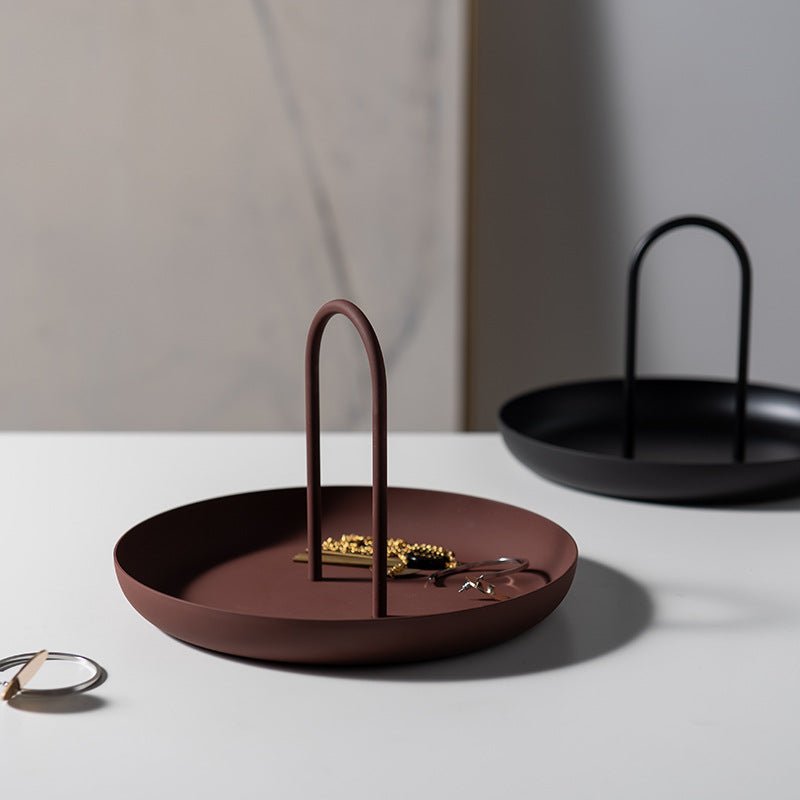 Norvo | Minimalistisk, rund, dekorativt fat