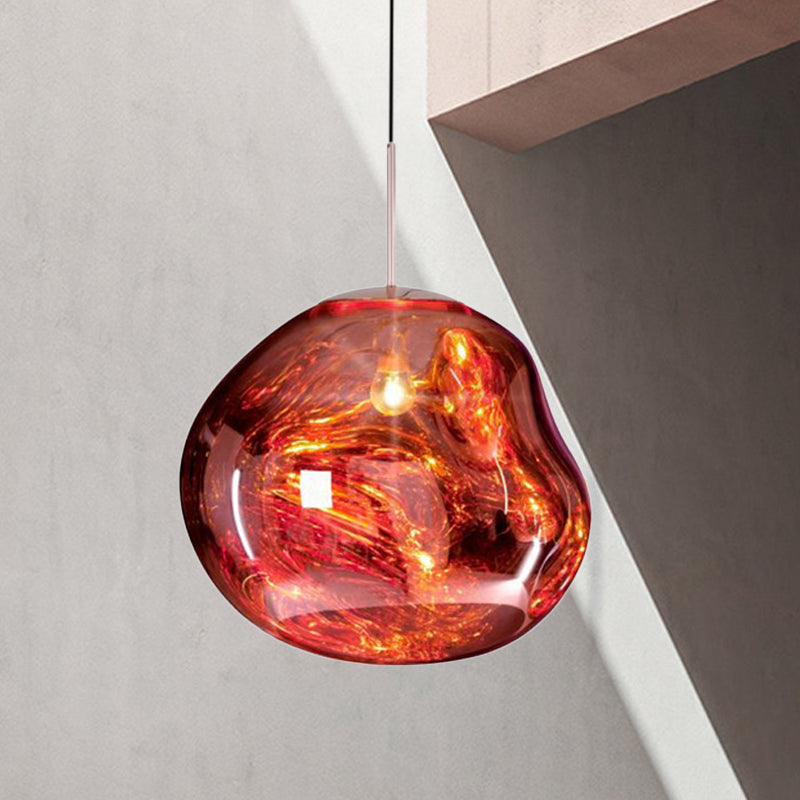 Norvo | Moderne Glass Ceiling Light - LunaLux