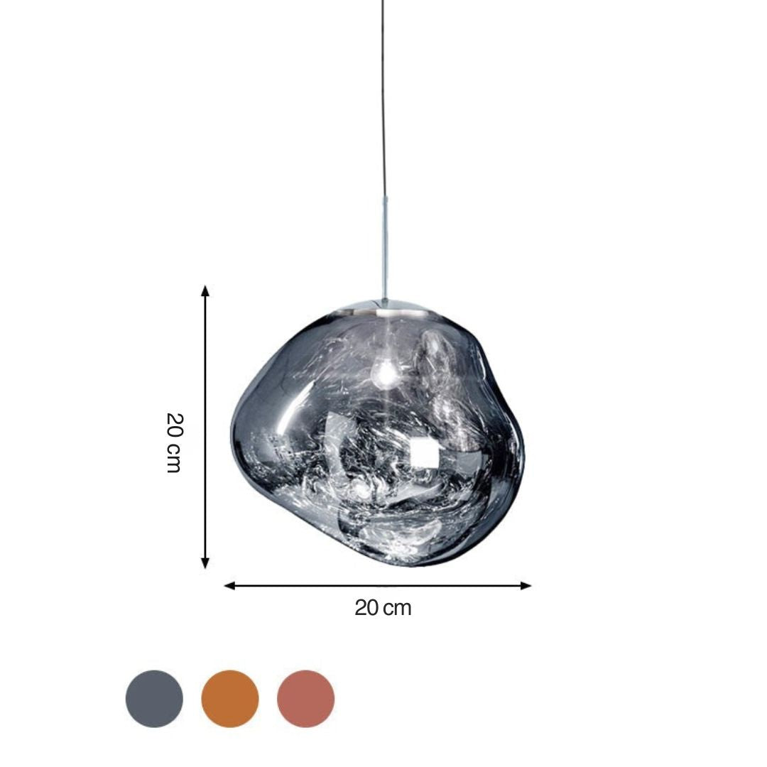 Norvo | Moderne Glass Taklampe - LunaLux