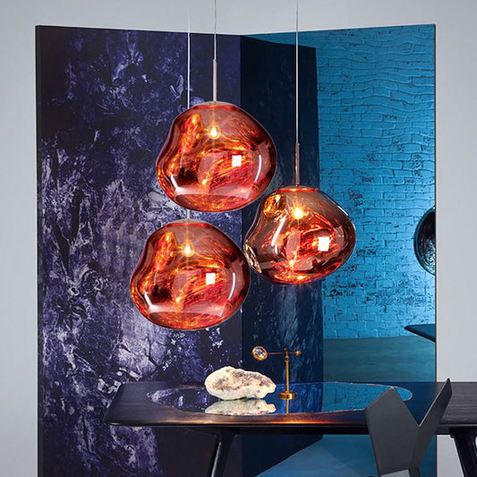Norvo | Moderne Glass Taklampe - LunaLux