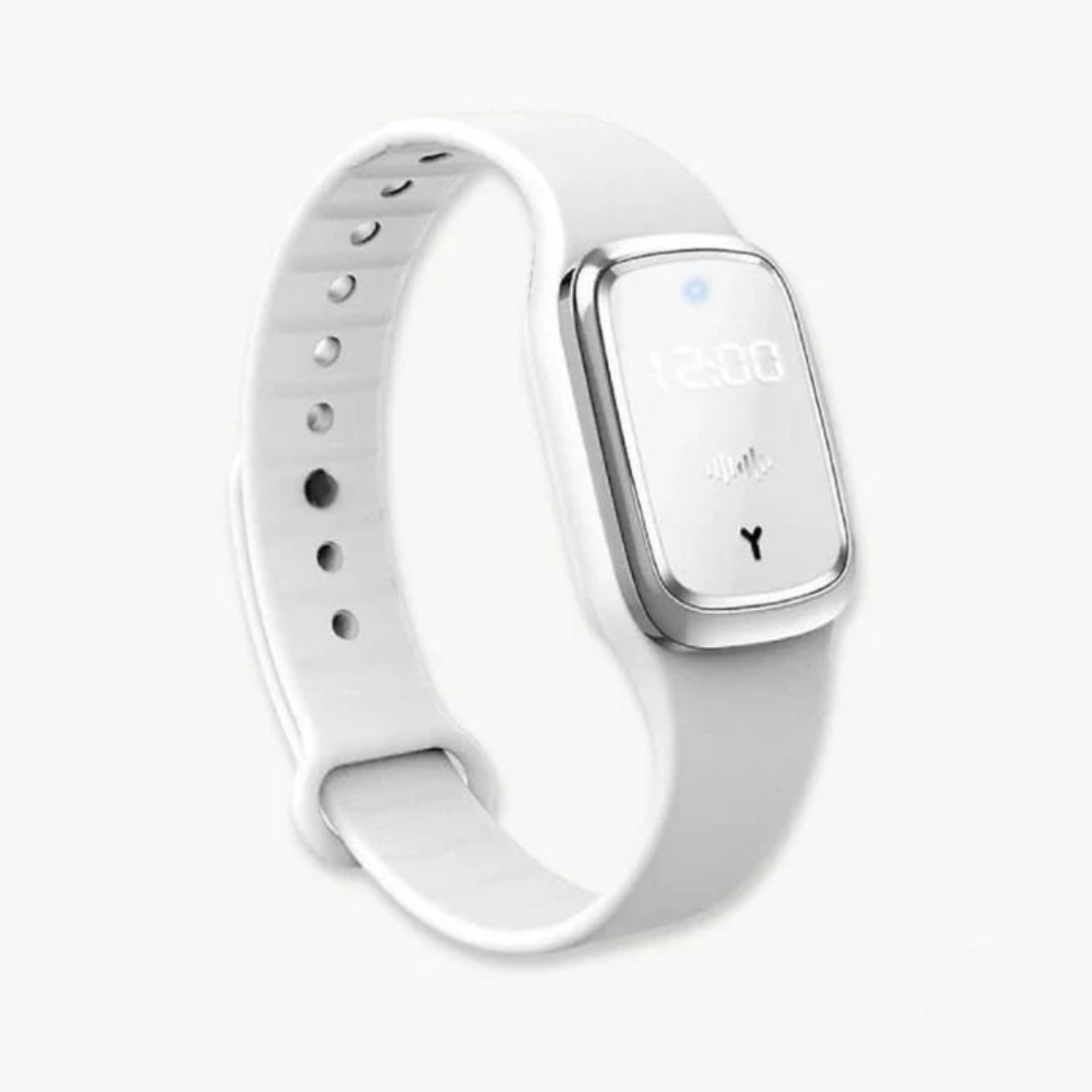 Norvo | Ultrasonisk myggavvisende armbånd | Lett, værbestandig og ideell for utendørsaktiviteter