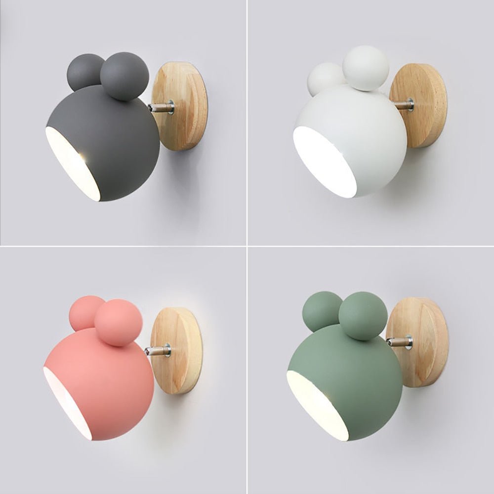 Norvo | WhiskerGlow - LED Mus Vegglampe