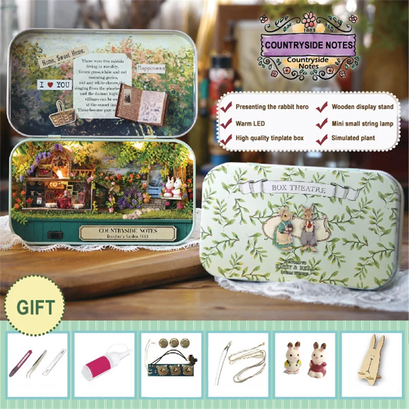 Norvo | Boks Teater Dukkehus DIY Sett