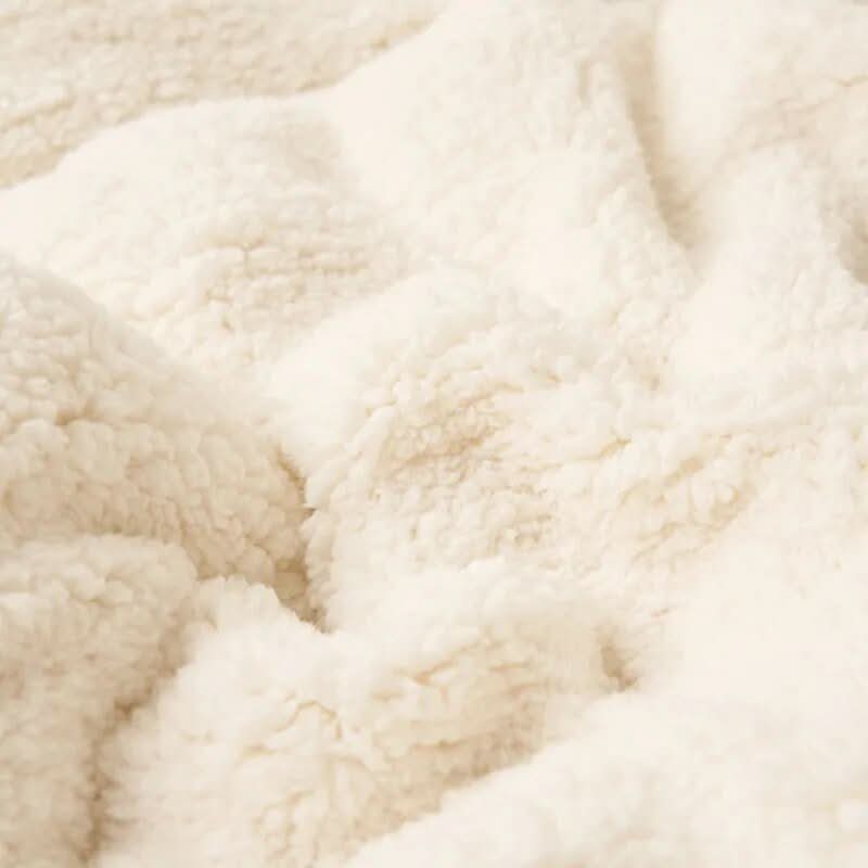 Norvo | Reversibel Sherpa Fleece Teppe for Seng og Sofa
