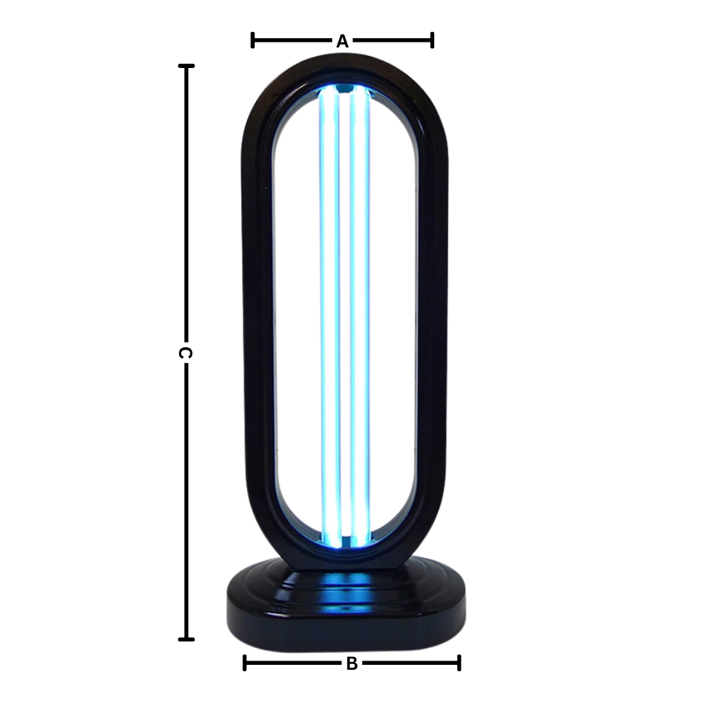 UV-desinfeksjonspære for flere overflater