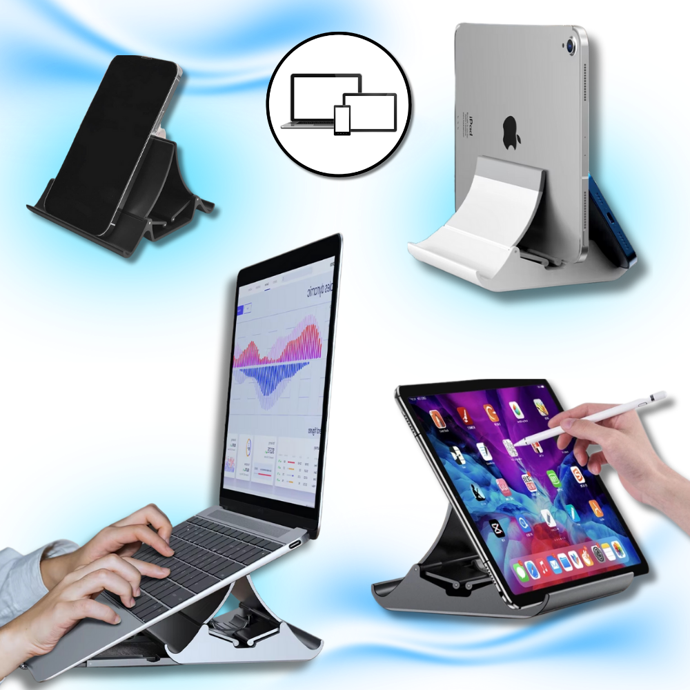 Multifunksjonelt, Stabilt Vertikalt Laptop-Stativ