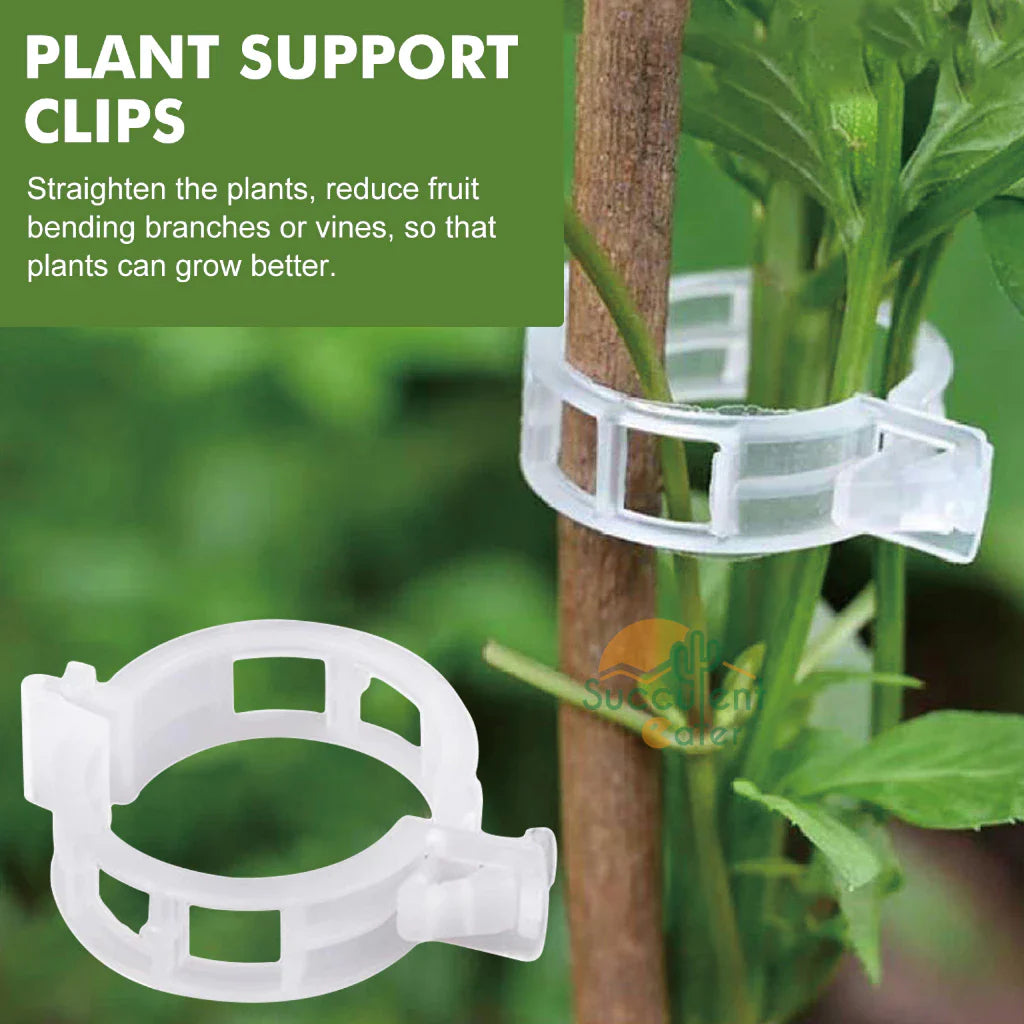 Norvo | Plante støtteklips for klatreplanter – Fleksibel holder for plante stengler
