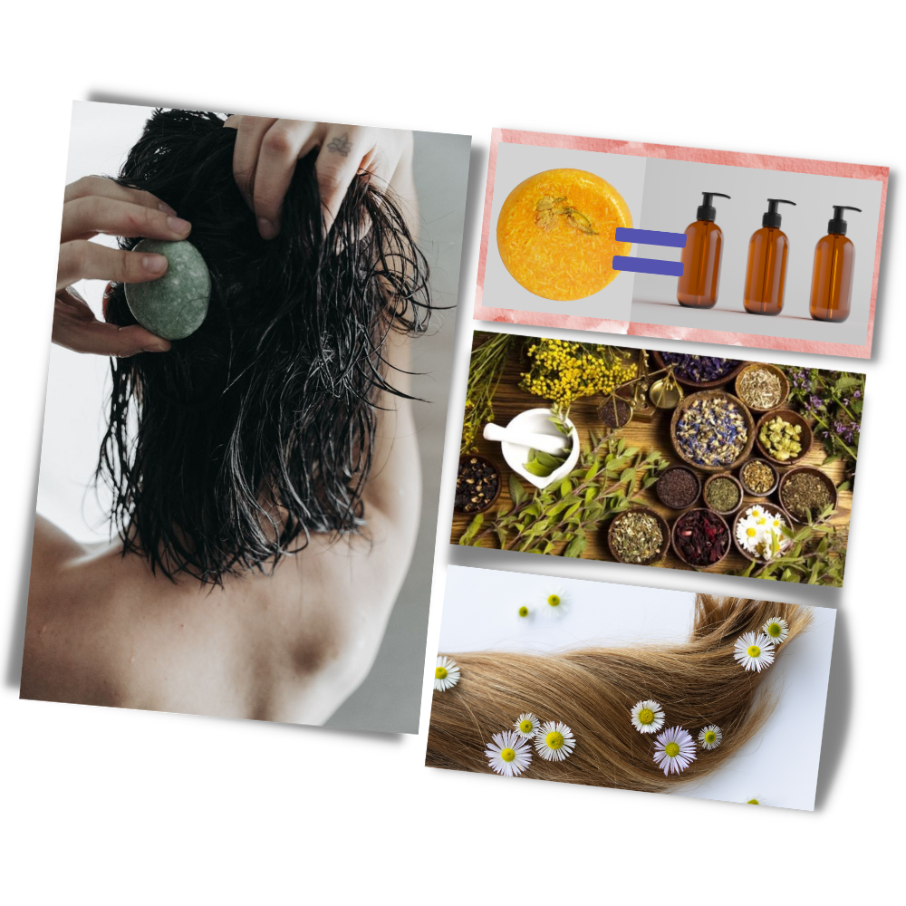 Naturlig sjampo og balsam