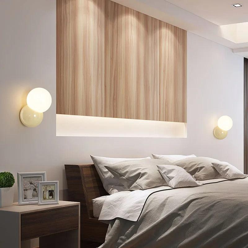 Norvo | Nordisk Boble Vegglampe | Trykknappbryter