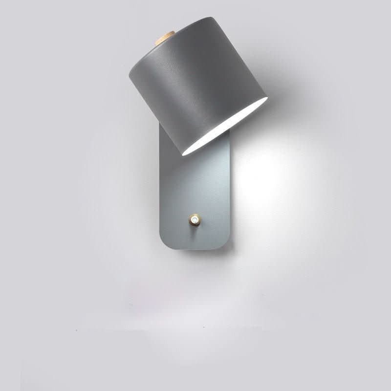 Norvo | Moderne nordisk LED-vegglampe med bryter