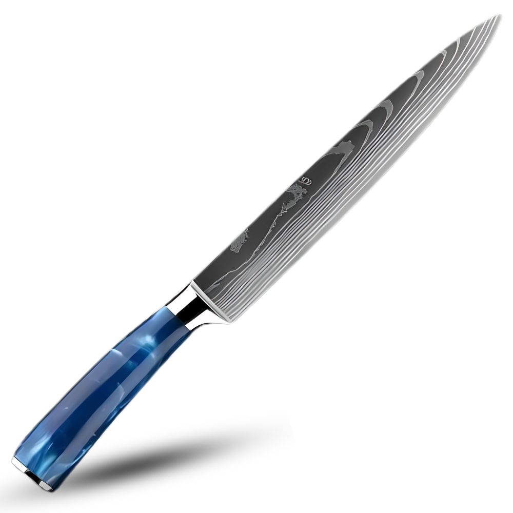 Havblå japanske kniver