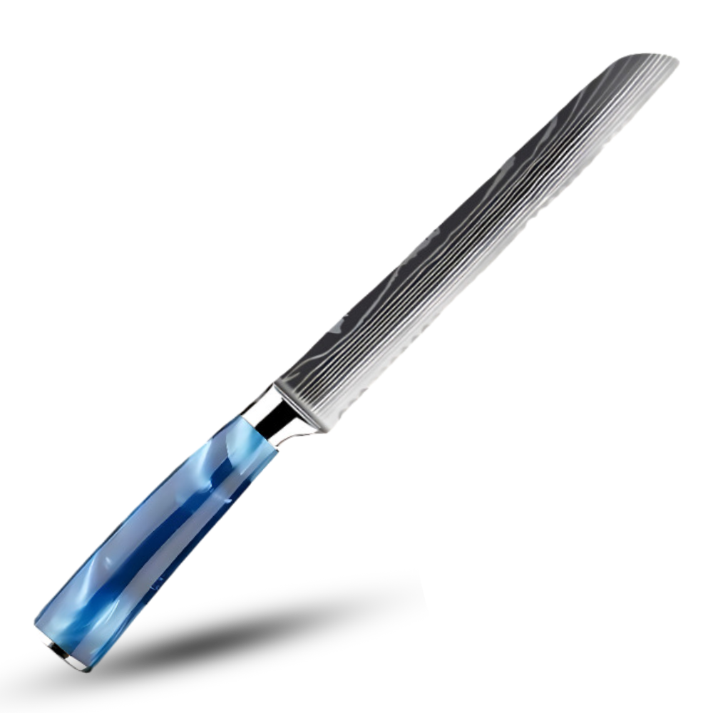 Havblå japanske kniver
