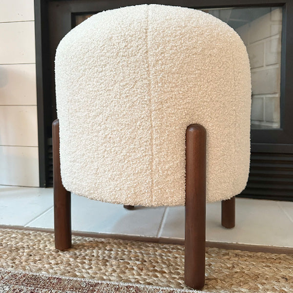 Norvo | 19 Tommers Boucle Ottoman, Velg Fargen