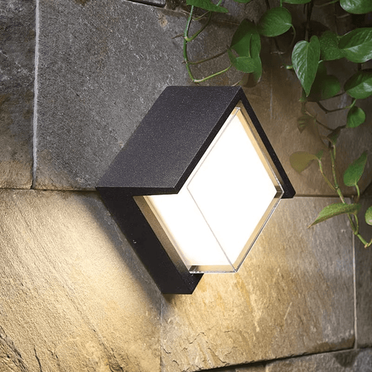Norvo | SAFEGLIMMER – Utendørs LED vegglampe med bevegelsessensor for sikkerhet og stil