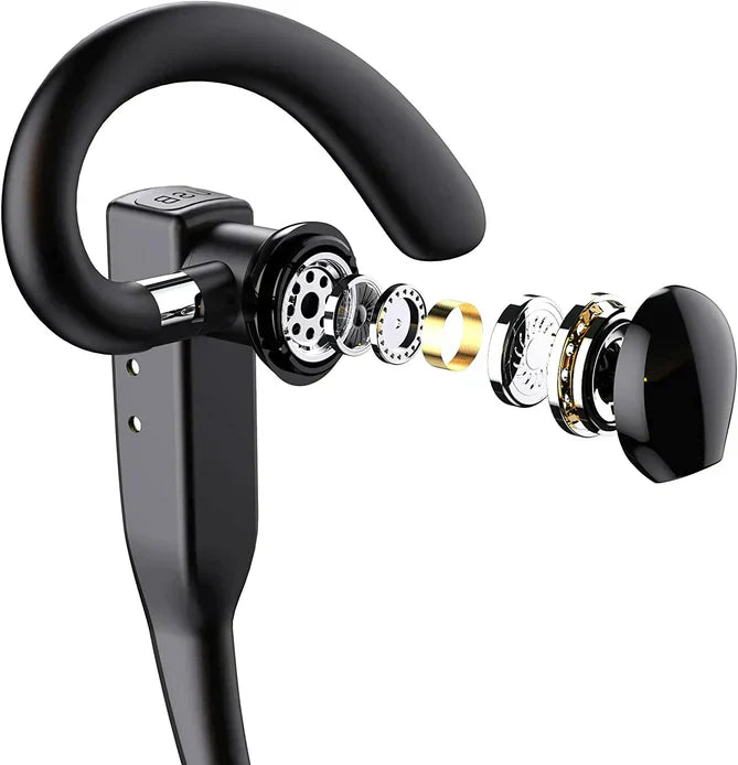 Norvo | Trucker Dual Mic Trådløs Bluetooth 5.1 Støydempende Headset/Ørepropper