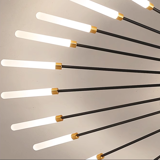 Norvo | Moderne Fyrverkeri-Stil Taklampe – Dekorativ LED Belysning for Stue, Soverom & Spisestue