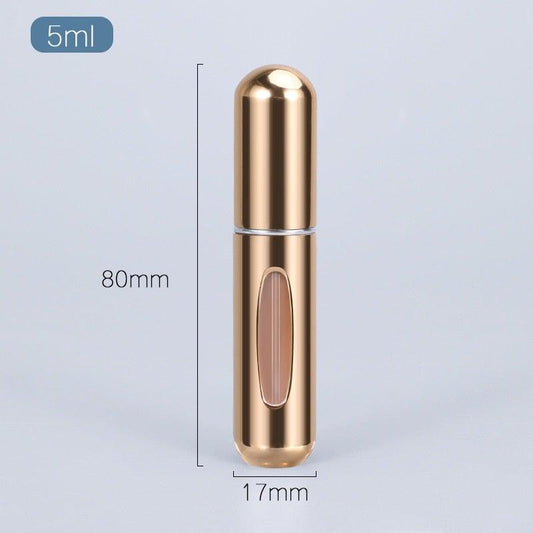 Norvo | Parfyme Atomizer - Bærbar Mini Etterfyllbar Parfymeflaske med Sprayhode
