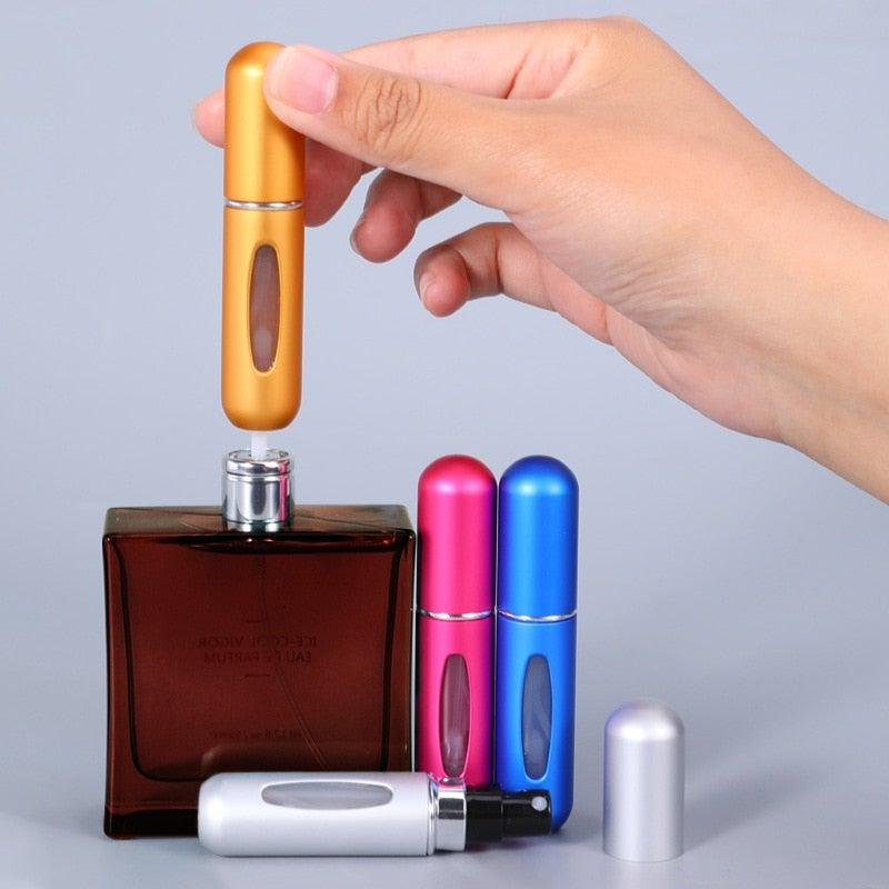 Norvo | Parfyme Atomizer - Bærbar Mini Etterfyllbar Parfymeflaske med Sprayhode